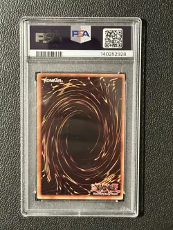 2002 Yugioh Blue Eyes White Dragon SDK-001 PSA 9 #001 - Image 2
