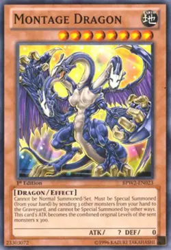 1x (LP) Montage Dragon - BPW2-EN023 - Common - 1st Edition YuGiOh - Image 1