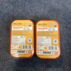 One Piece Tin Pack Set Vol 2 Lot Of 2 | TS-02 OP-13 | Factory Sealed | Bandai - Image 2