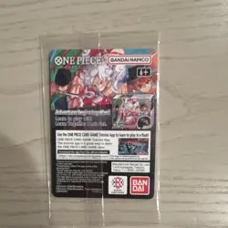 Bandai Namco One Piece CCG Monkey D. Luffy US Voyage Promo Full Art Holo Card - Image 2