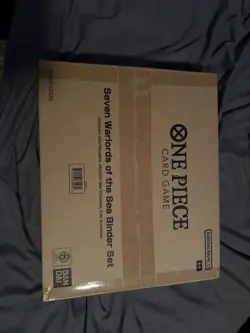 One Piece TCG Seven Warlords of the Sea Binder Set English Edition, Sealed - Image 1
