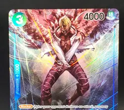 One Piece Donquixote Doflamingo OP01-073 Romance Dawn Alt Art Foil Rare Bandai - Image 3