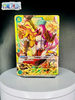 One Piece Card Game 🏴‍☠OP12-118 Jewelry Bonney SEC NM Alt Art Foil ENGLISH - Image 1