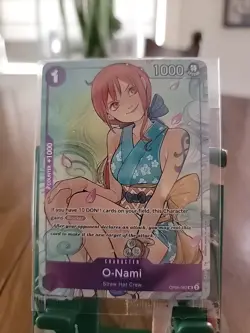 O-Nami OP05-062 SR Full Art - One Piece Illustration Box Vol. 1 PROMO- Sealed - Image 1