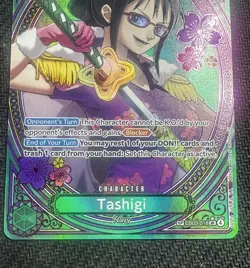One Piece Heroines Edition EB03-018 Tashigi SP SR Alt Art English Mint Clean Eng - Image 3
