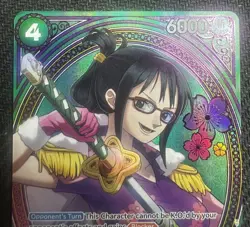 One Piece Heroines Edition EB03-018 Tashigi SP SR Alt Art English Mint Clean Eng - Image 4