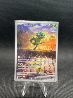 Sealed Teal Mask Ogerpon 123 Sv: Scarlet & Violet Promo Cards Holo - Image 1