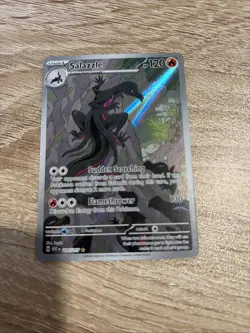 Pokemon Salazzle 224/217 ASC Holo Stage 1 120 HP 130 Attack Trading Card - Image 1