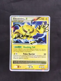 Pokemon Cards: Mysterious Treasures Rare Holo: Electivire Lv. X 121/123 - Image 1