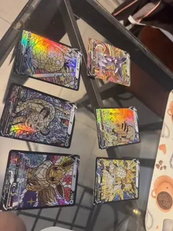 Pokemon TCG 2021 Holo V Card Lot Eevee V Raichu V Persian V Psyduck V Espeon V - Image 1