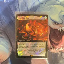 MTG The One Ring - Extended Art - (Surge Foil) - NM - Image 1