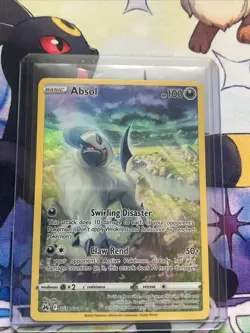 Pokemon TCG Absol Crown Zenith: Galarian Gallery Holo Ultra Rare Card GG16/GG70 - Image 1