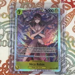 Nico Robin EB03-055 SR Foil English One Piece TCG Card Near Mint - Image 1