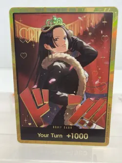 DON!! Card (Boa Hancock) (Gold) One Piece Heroines Edition Foil English NM - Image 2