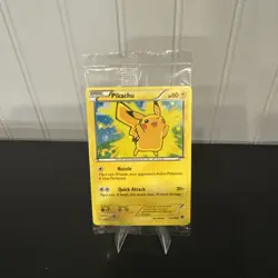 Pokemon Card - Pikachu XY 42/146 - Holo - Movie Promo - Factory Sealed - Image 1