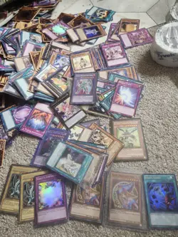 Vintage/Modern Yugioh Collection 3 LB+ Card Ultimate Rare Secret rare Staples - Image 1