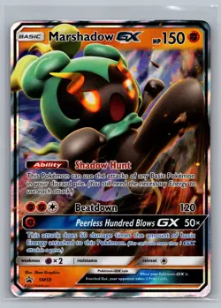 Marshadow GX - SM59 - Pokemon Sun & Moon Promo Ultra Rare Card - Image 1