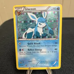 Glaceon - BW90 - Pokemon Black & White Promo Ultra Rare Holo Card LP - Image 2