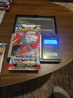 Pokemon Card Booster Pack Heavy Paradox Rift 22.77g - Image 1
