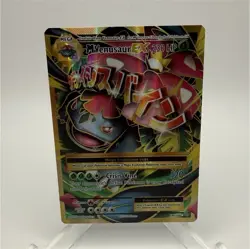 Pokemon M Venusaur EX XY Ultra Rare Full Art Mega Card 100/108 230 HP - Image 1