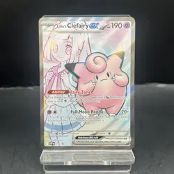 Lillies Clefairy ex SVP195 Journey Together Illus. Rare Promo Pokemon Card NM - Image 1