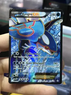 #2 Kyogre EX 148/160 XY Primal Clash 2015 Full Art Holo Pokemon Card TCG - Image 3
