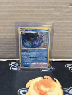 2020 Vaporeon COSMOS HOLO Black Star Promo card SWSH072 Pokemon SWSH NM - Image 1