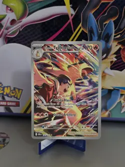 Pokemon TCG Ethan's Typhlosion Destined Rivals Illustration Rare Card 190/182 NM - Image 3