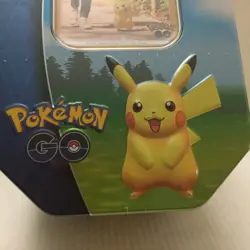 New Pokemon Go Holo Pikachu Premium Tin - 42 Total Cards - Image 3
