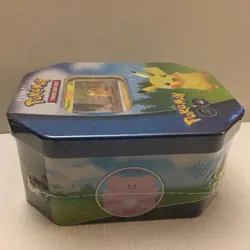 New Pokemon Go Holo Pikachu Premium Tin - 42 Total Cards - Image 5