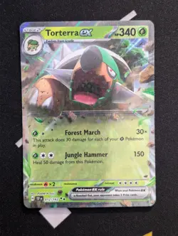 Torterra ex - 012/162 - Pokemon Temporal Forces Ultra Rare Card NM - Image 1