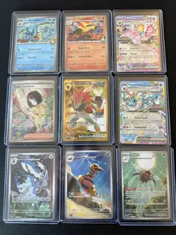POKEMON TCG LOT OF 68 CARDS GOLD STAR FULL ARTS AR'S, SR'S ETC 55 Eng and 13 Jap - Image 2