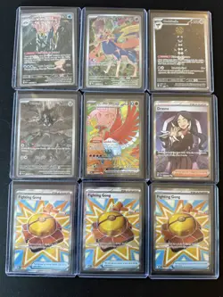POKEMON TCG LOT OF 68 CARDS GOLD STAR FULL ARTS AR'S, SR'S ETC 55 Eng and 13 Jap - Image 5