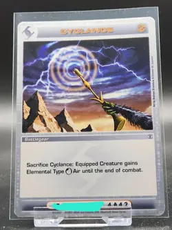 Chaotic Card : Cyclance Dawn Of Perim Dop First Edition Rare Battlegear - Image 1