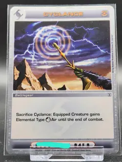 Chaotic Card : Cyclance Dawn Of Perim Dop First Edition Rare Battlegear - Image 1