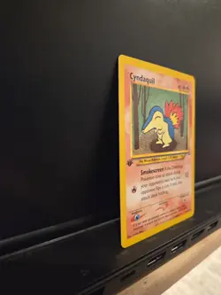Cyndaquil 61/105 1st Edition Neo Destiny Vintage Pokemon Card WOTC TCG - Image 3