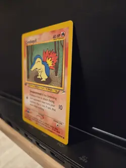 Cyndaquil 61/105 1st Edition Neo Destiny Vintage Pokemon Card WOTC TCG - Image 4