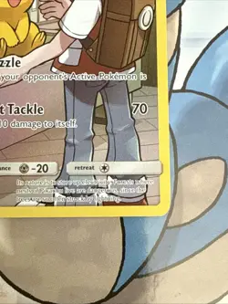 Pokemon Pikachu Secret Rare Full Art Holo SM Cosmic Eclipse Card 241/236 NM MINT - Image 5