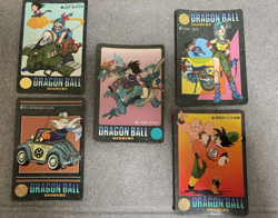 Vintage Before the battle DRAGON BALL Card dass Visual Adventure japan anime - Image 1