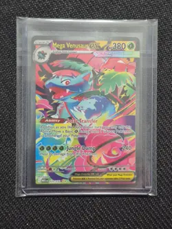 MEGA VENUSAUR EX SIR 177/132 MEGA EVOLUTION ENGLISH POKEMON PERFECT 10/10 CARD - Image 1
