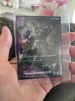 Gundam Card Game BARBATOS 1st Form LR Legendary Rare CCG TCG Mobile Suit Anime - Image 2