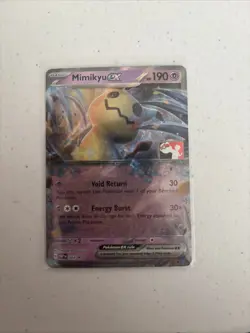 Pokemon TCG Mimikyu EX #004 Promo Scarlet & Violet play stamped - Image 1