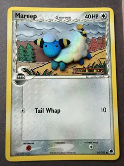 Mareep (Delta Species) 54/101 Dragon Frontiers Holo Pokemon TCG - Image 1