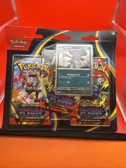 Pokemon TCG: Phantasmal Flames - Weavile 3-Pack Blister ( Set of 2 ) - Image 1