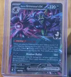 Marnie's Grimmsnarl ex 136/182 - Destined Rivals - Pokemon TCG - Double Rare - Image 1