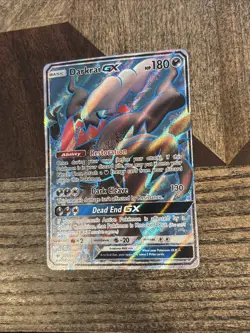 Pokemon Darkrai GX Full Art Ultra Rare Holo 139/147 Sm-Burning Shadows 180 - Image 1