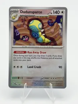 Dudunsparce (Master Ball Pattern) 080/131 SV: Prismatic Evolutions Holo Pokemon - Image 1