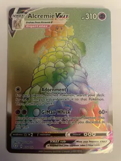 2021 Pokemon Sword&Shield Shining Fates Alcremie Secret Rare Full Art 073/072 - Image 1