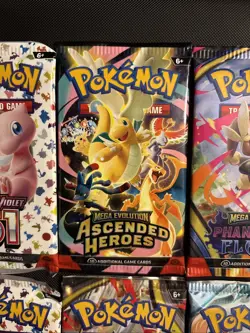 Pokemon TCG Booster Pack Variety Bundle (8 Packs Factory Sealed Lot 4 - Image 3