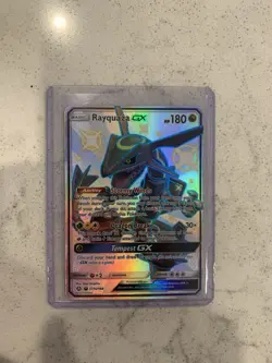 Pokemon TCG Rayquaza GX Alternate Art Holo 177a/168 Celestial Storm NM/Mint - Image 1